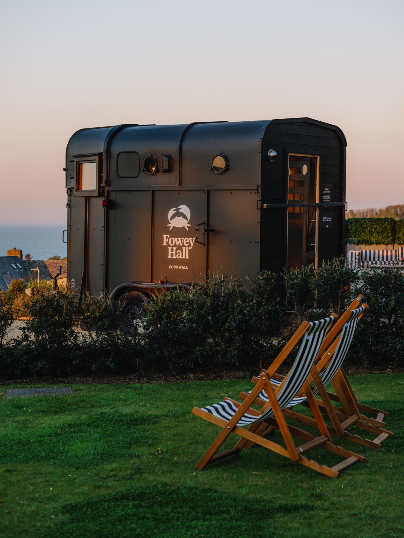 Fowey Hall Hotel grounds, Cornwall